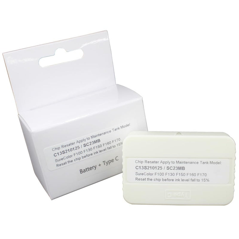 UPink SC23MB C13S210125 Waste Ink S210125 Maintenance Box chip Resetter for SC-F100 SC-F130 SC-F160 SC-F170 F100 F130 F160 F170 Printer
