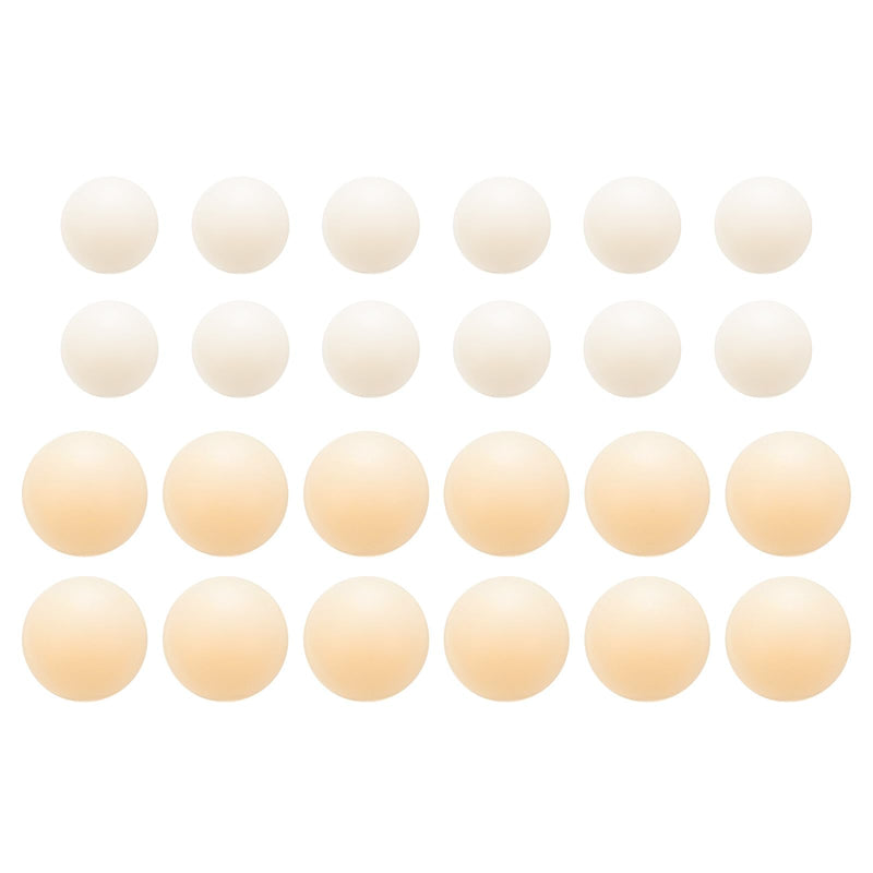 uxcell 24pcs Nylon Bearing Balls 4mm 5mm Solid Plastic Balls, Precision Mini Nylon Balls 4mm, 5mm 24