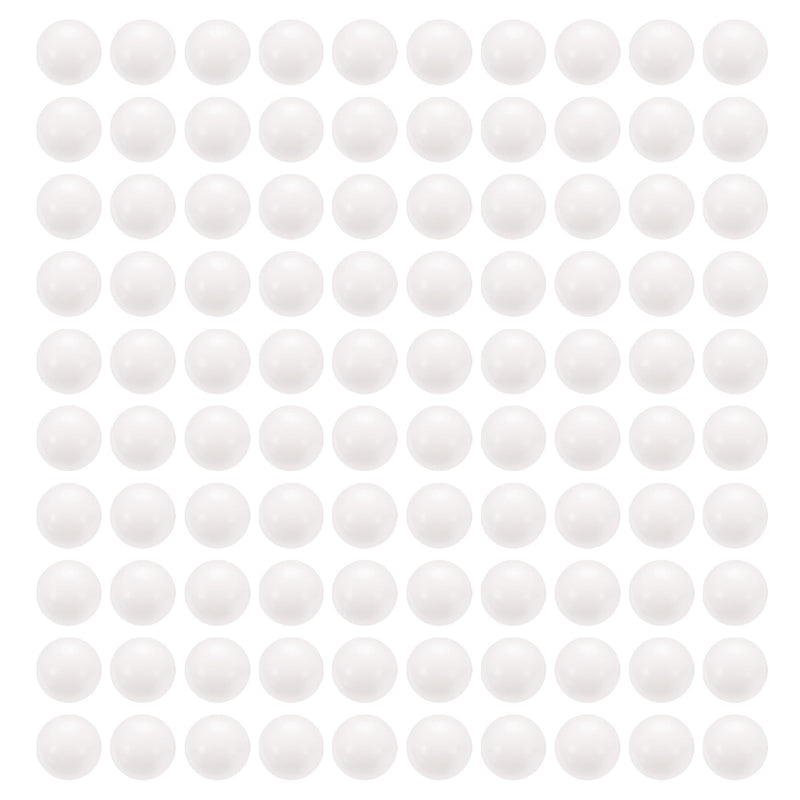 uxcell 100pcs POM Bearing Balls 8mm Solid Plastic Bearing Balls, Precision POM Balls
