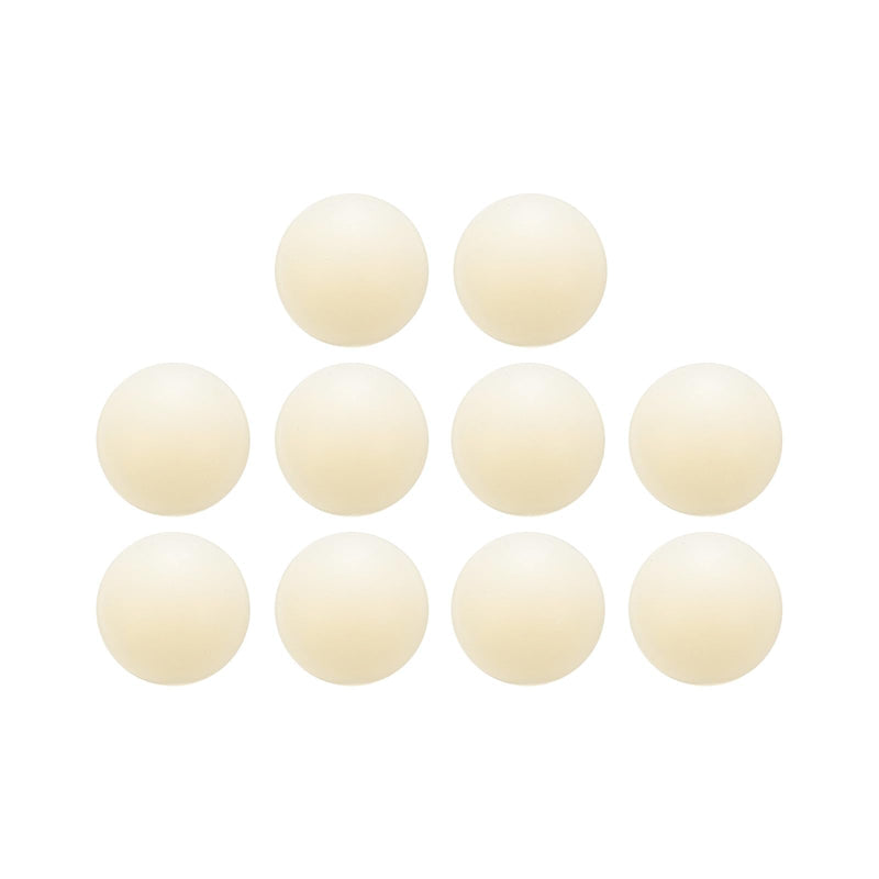uxcell 10pcs Nylon Bearing Balls 1" 25.4mm Solid Plastic Balls, Precision Mini Nylon Balls 1"