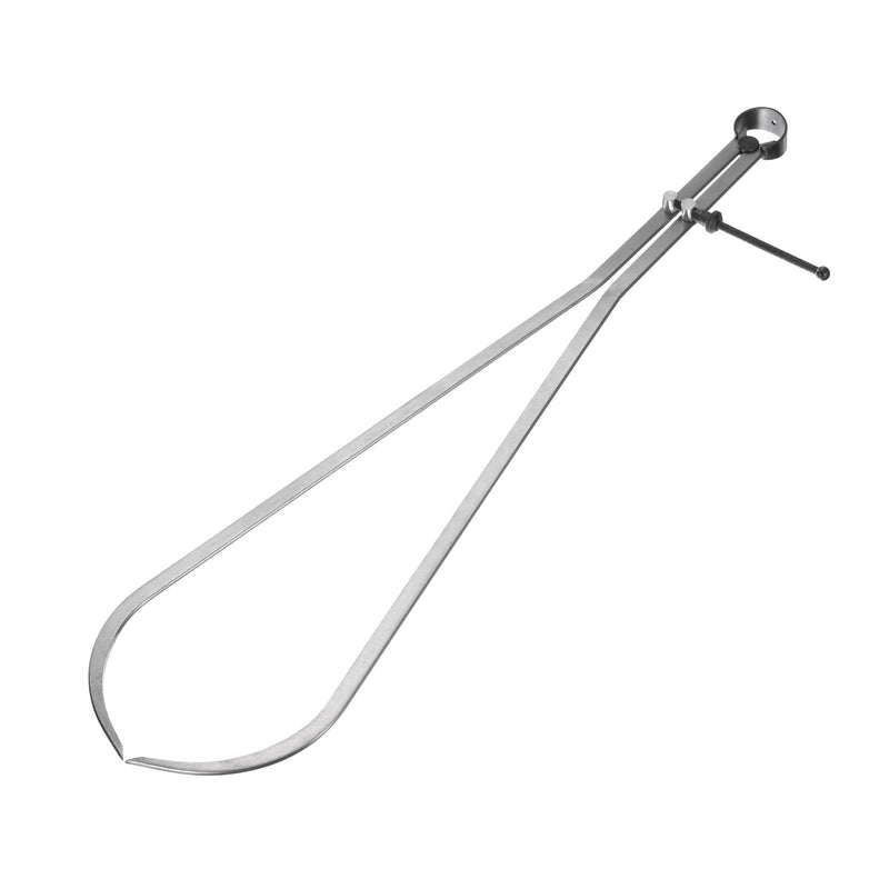 uxcell Spring Outside Caliper 25 Inch Stainless Steel Adjustable Spring Caliper Bent-Leg for Wood Turning Lathe Projects