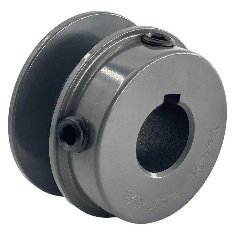 AK17-5/8 V Belt Pulley 5/8 inch bore 1.75" OD,V-Belt Sheave Cast Iron for A 3L 4L V-Belts,AK1758 Pulley