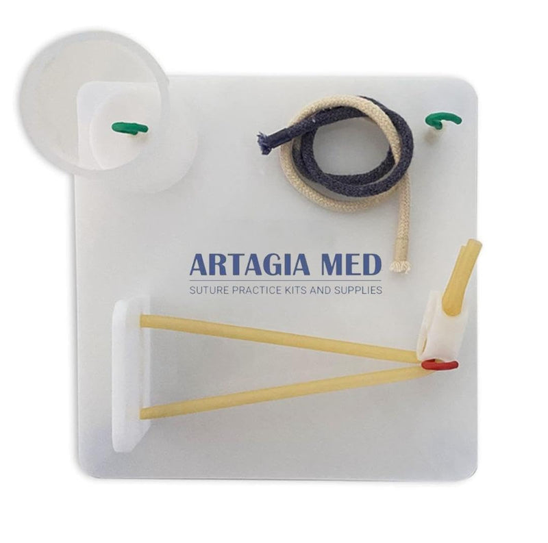 Premium Surgical Knot Tying Board Kit – Comprehensive Medical Training Set with Durable Rope, Knot Trainer, and Quick Tie Tool – Ideal for Students & Professionals