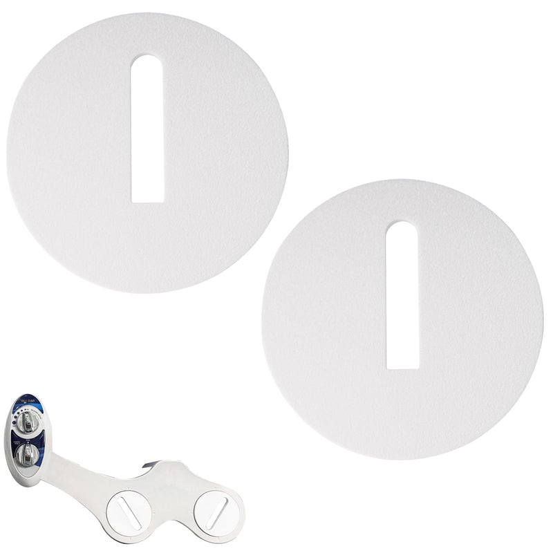Bidet Bolt Cover Plate to Prevent Dust Accumulation, 2 Pack Bidet Bolt Cover Attachment for Toilet Seat 110, 120, 320 and 185