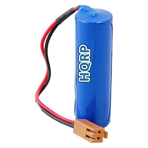 HQRP Lithium Battery Compatible with Mitsubishi CR1, CR2, CR2A, CR3, M500, M600 Series Robot Contoller ER6V 14500BA-CNC BS0BI BKO-NC2157H01 Industrial Robot RP-1AH RP-3AH RP-5AH