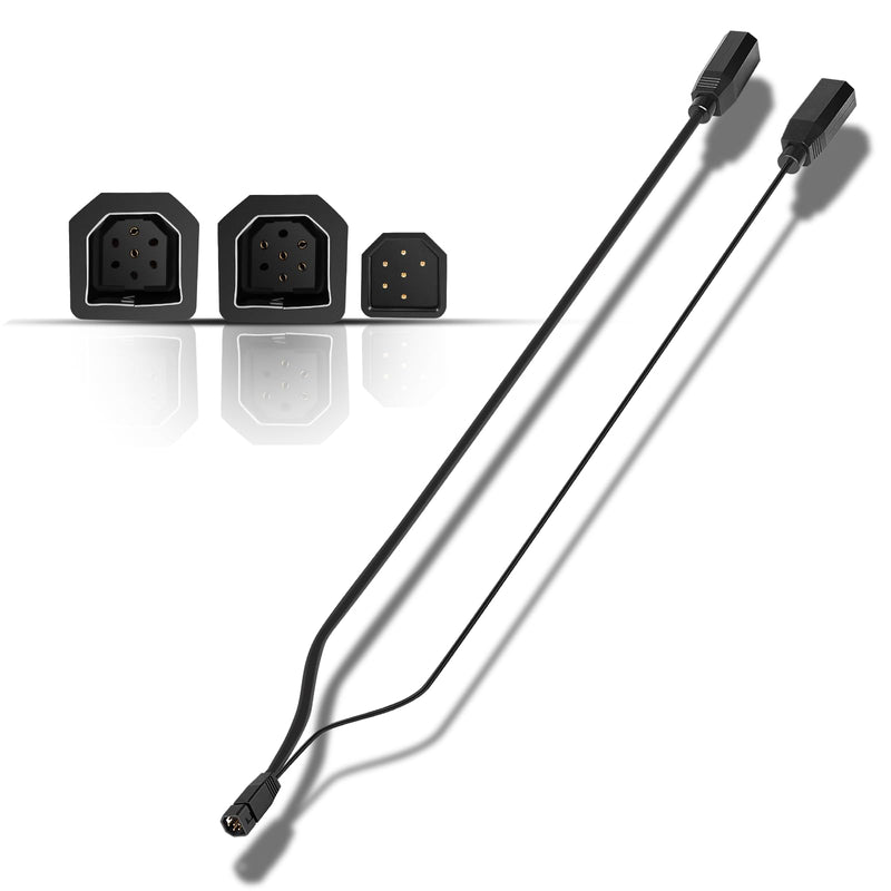 720101-1 9 M SIDB Y 9-Pin Side Imaging Dual Beam Splitter Cable Y-Cable for Humminbird Side Imaging Poducts and 2D Sonar