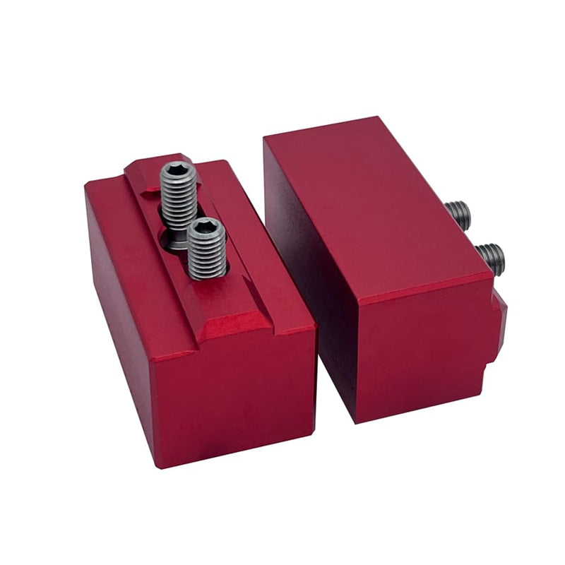 XinDian Dedicated Aluminum Block for H67 Self-Centering Vise | Reverse screw installation, with no interference at the top, convenient and fast. H67-LK