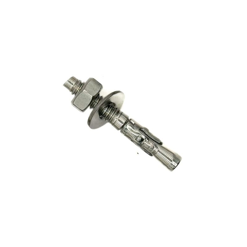 Wedge Anchors, 1/4" x 1-3/4" - Premium 304 Stainless Steel, Heavy-Duty Expansion Bolts for Concrete & Masonry, Anti-Rust Performance, Durable - 50 Pack 1/4" X 1-3/4"