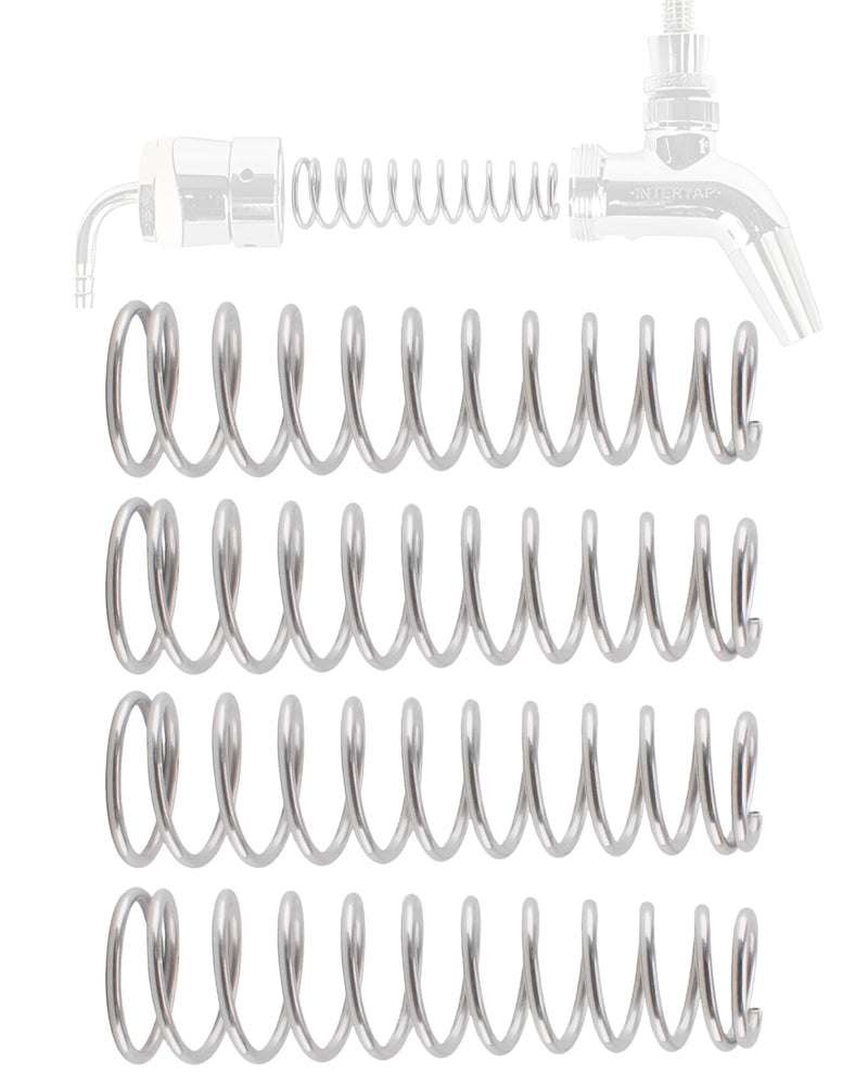 (4Pcs) 38521 Self Closing Faucet Springs Replacement Springs for Intertap Faucets
