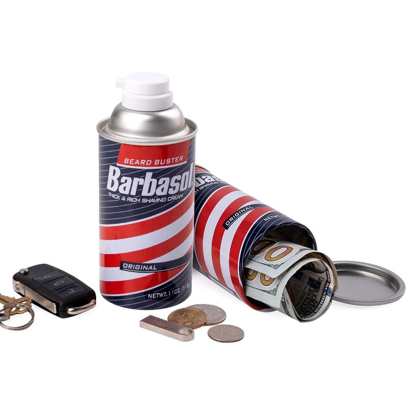 Fake Spray Can Safes Diversion Secret Stash Safes Metal Bank BEARD