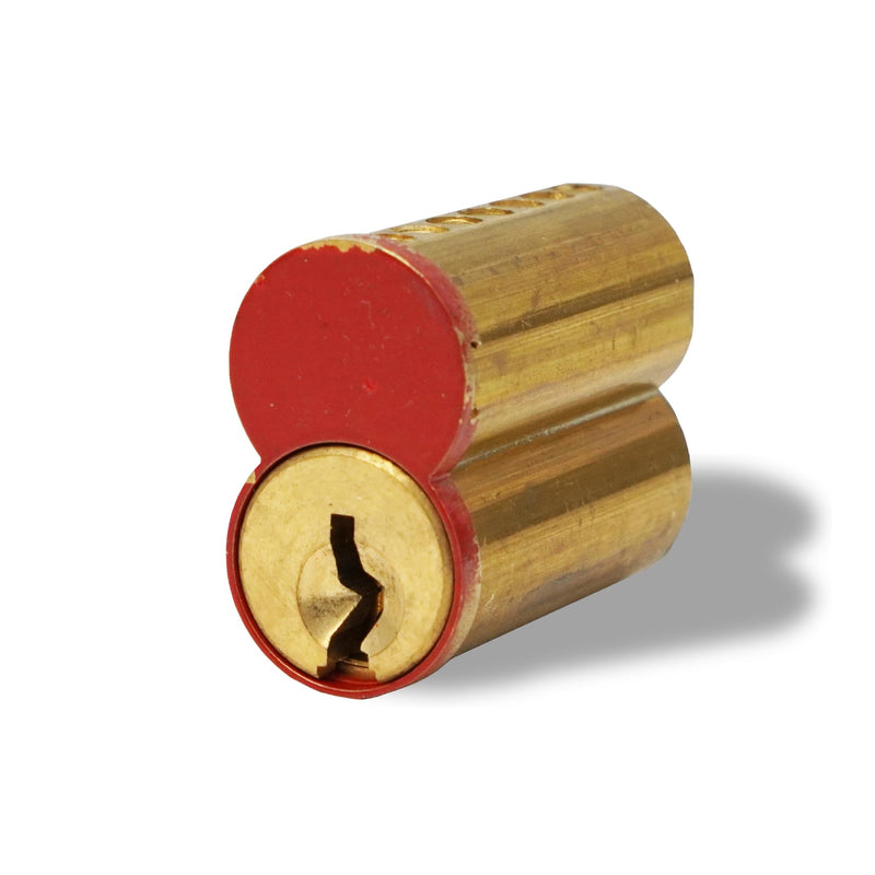 Summit Doorware SFIC Construction Core 7 Pin Red | Best IC Core | Includes 1 Control Key, 2 Operating Keys | Commercial Cylinder Lock Replacement | Used for Temporary Access on Construction Sites