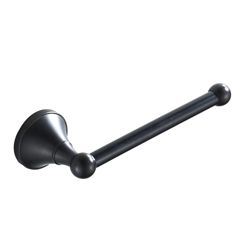 Modern Toilet Roll Holder Brass Toilet Paper Holder Tissue Dispenser for Bathroom Wall Mounted Black