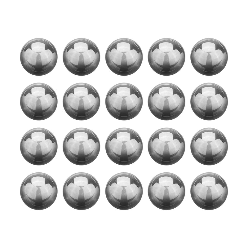 uxcell 20pcs Tungsten Steel Bearing Balls 1/4 inch Tungsten Carbide Precision Ball, G5 Grade 1/4" 20