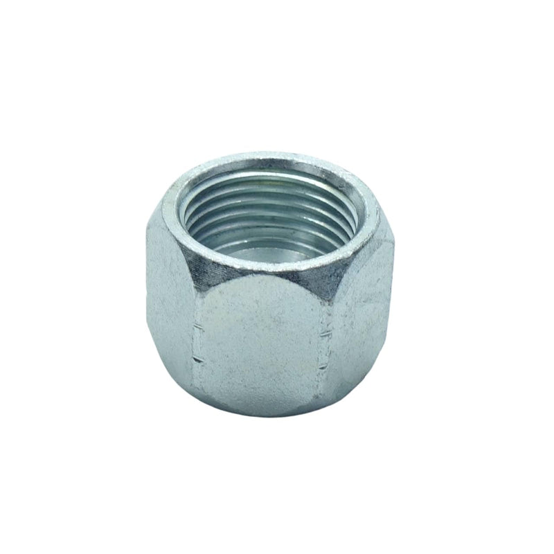 5 Pcs 1/2" Tube OD JIC Flared Tube Fitting Cap Nut Steel Hydraulic Adapter 1/2" JIC Cap 5