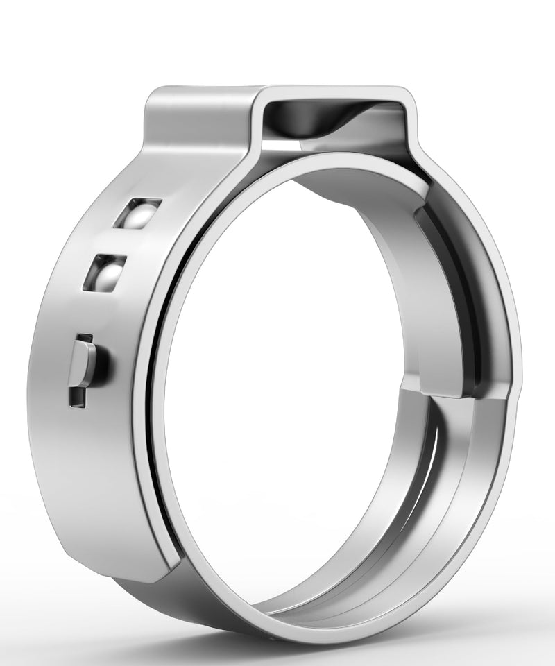 Bates- PEX Cinch Clamp Rings, 1/2", 50 Pack, Stainless Steel, 1/2 Pex Clamp, Pex Pipe Clamps, 1/2 Pex Crimp Ring, 1/2 Pex Clamps, 1/2 inch Pex Crimp Rings, Pex Clamps 1/2 inch, Pex 1/2 Crimp Rings