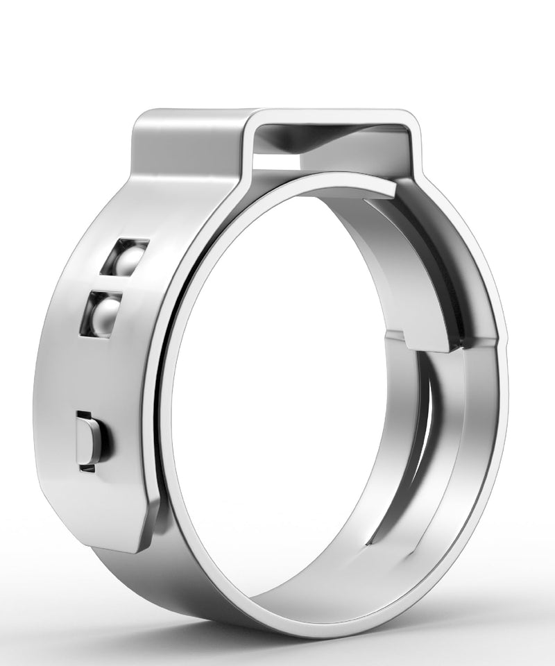 Bates- PEX Cinch Clamp Rings, 1-Inch, 50 Pack, Stainless Steel, Pex Clamps, Pex Rings, 1 Pex Crimp Rings, Pex clamp, 1 inch Pex Clamps, Pex Pipe Clamps, Crimp Clamps, 1 inch Pex Crimp Rings