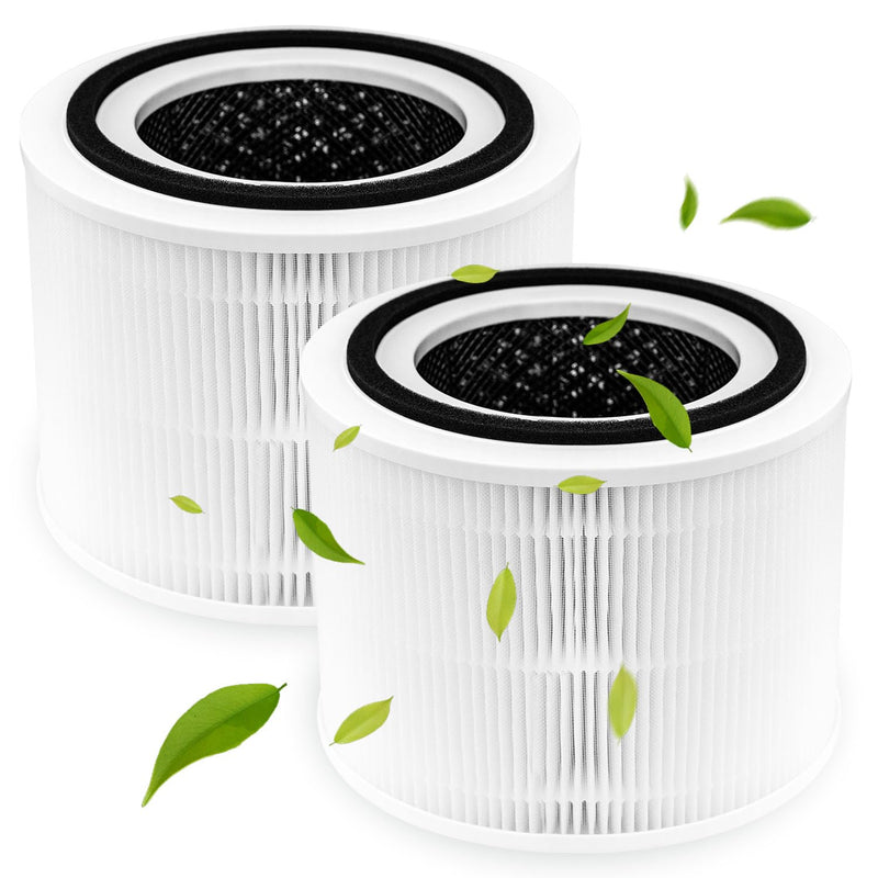 BBT BAMBOOST HEPA-14 PRO Air Filter Compatible with Calmyst HEPA-14 PRO Air Purifier, Model: CAA-225, 3-in-1 True HEPA and High-Efficiency Activated Carbon Filter, 2 Pack