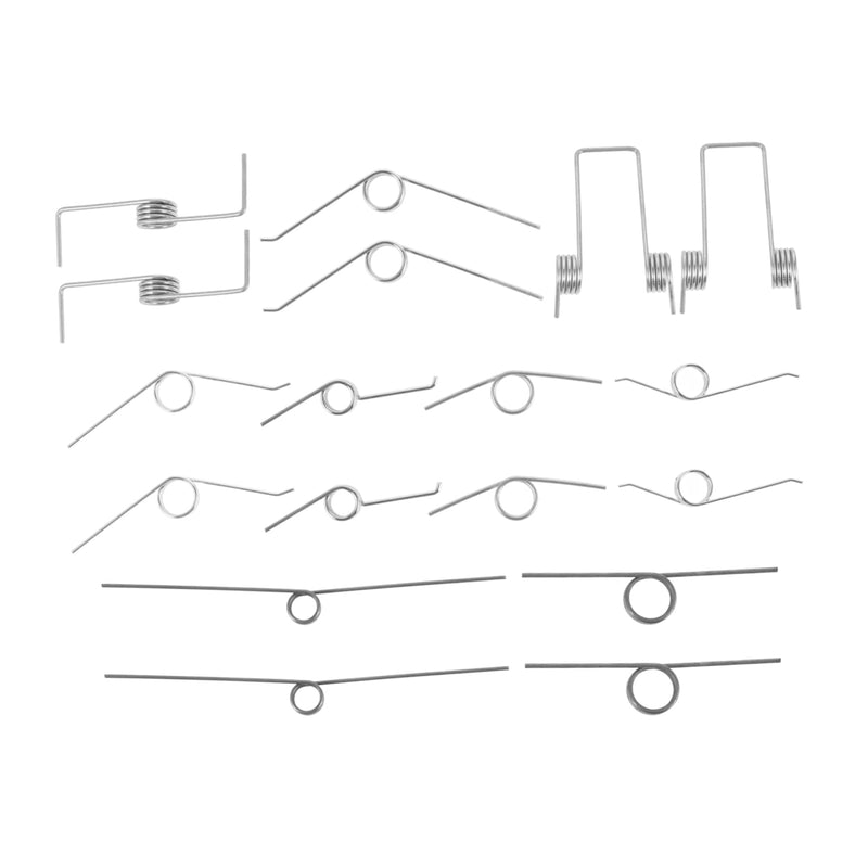 18Pcs Torsional Spring for Trash Can Lid Repair Small Torsional Springs for Home Maintenance and DIY Projects