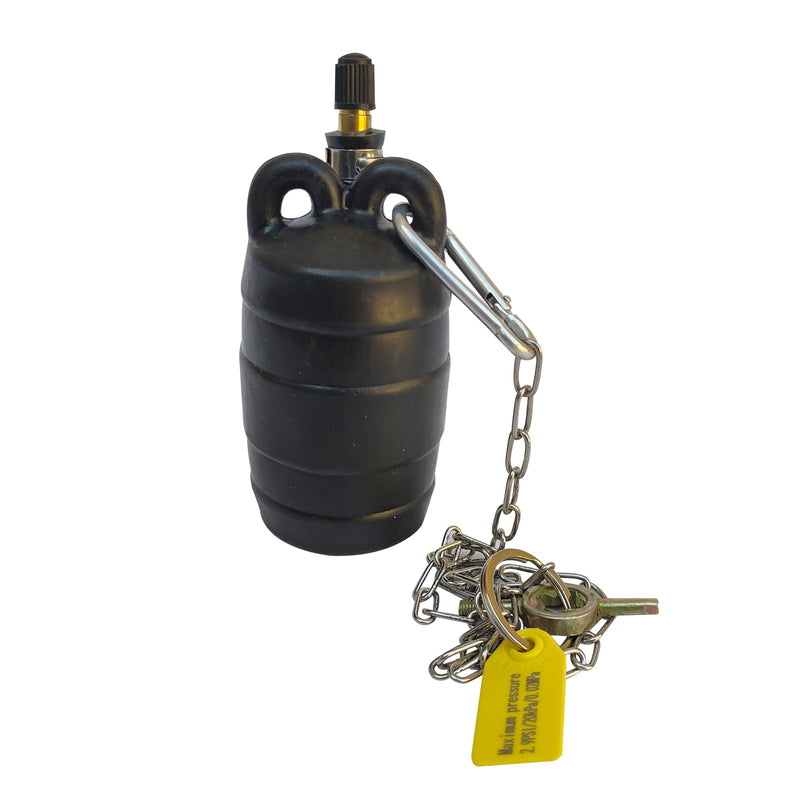 ROLING Inflatable Pipe Plug Balloon Plug,Pipe Pressure Test Plug,Plumbing Test Ball,Sewer Test Plug. (2 inch) 2 Inch