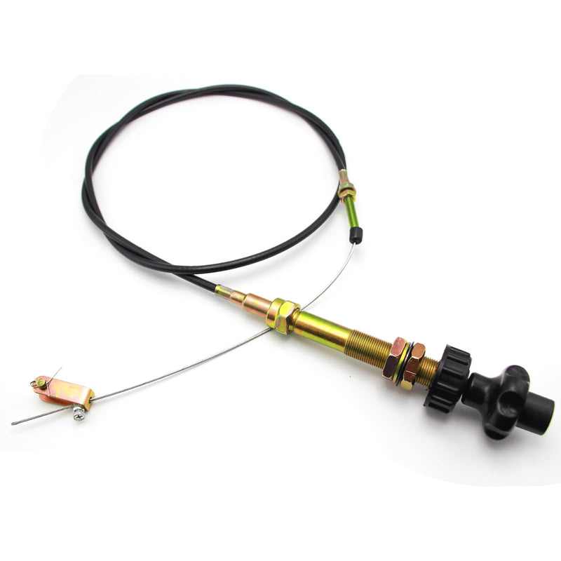 VCGTX06 6FT Vernier Adjustable Lock Cable, Heavy Duty Vernier Locking Throttle Cable 6 FT Black Locking Adjustable Heavy Duty Vernier Control Cable - NewNest Australia