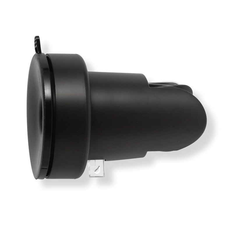 Handle held Shower Head Holder Suction Cup - Retachable - 5 Positions Adjustable - Bathroom Wall Mounted Shower Hose Holder - (Matte Black) Matte Black