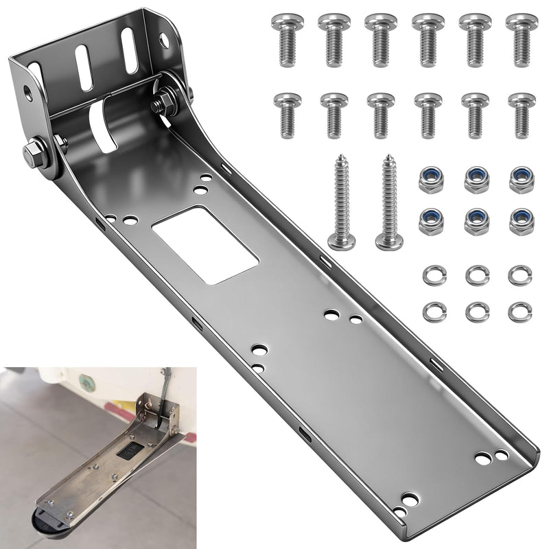 000-12603-001 Transom Mount Bracket Compatible with StructureScan 3D, HD & TotalScan Skimmer Transducers