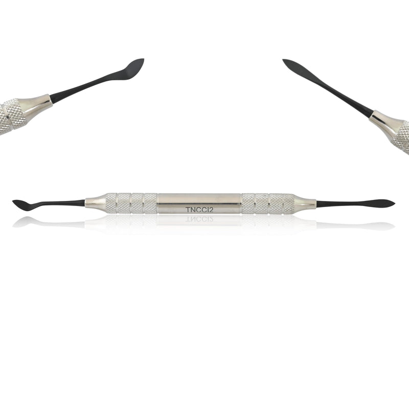 German Grade Stainless Steel Dental Titanium Spatula Previous Resin Spatula TNCCI2 Composite Dental Instruments Filling Instruments Dental Tool Restoration Spatula Instrument