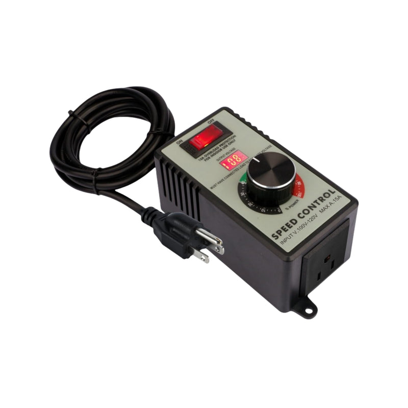Adjustabe 4000W AC 110v Motor Speed Controller Angle Grinder, Hand Electric Drill Polishing Machine Fan Speed Controller Variable Speed Control Switch with Overload Protection