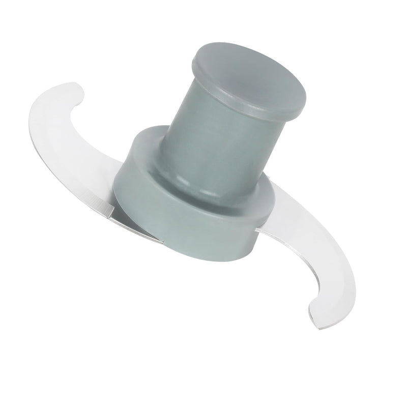 27055 S Smooth Blade Compatible with robot coupe Commercial Food Processor, Replacement for R101, R2, R2N, R2B, R2U, R301, R401，Stainless Steel Blade with Pitch, 1 Year Warranty