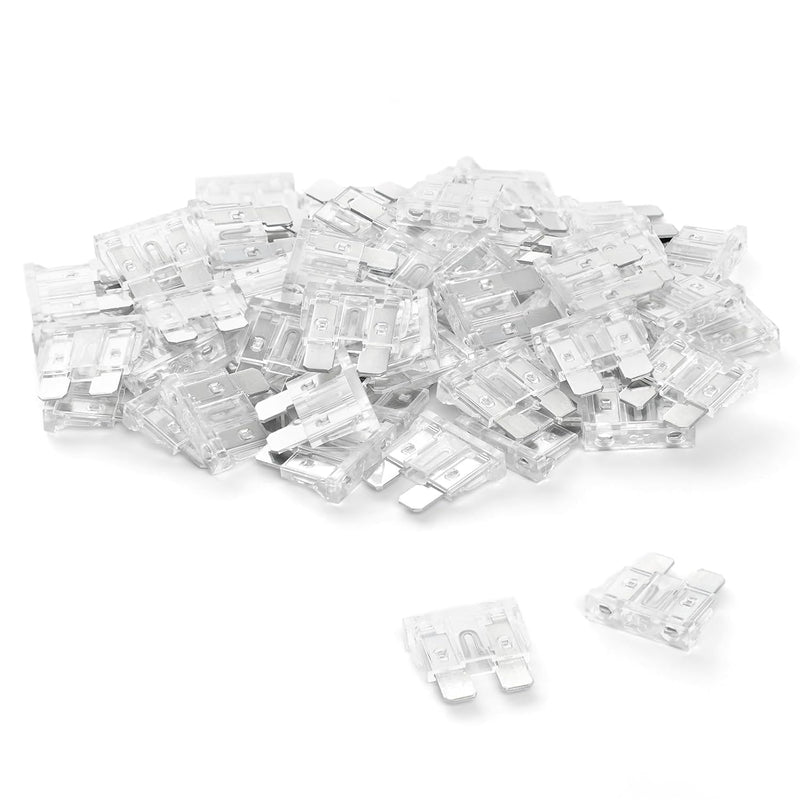 100 Pack Auto Fuses 25 AMP ATC/ATO Standard Regular Fuse Blade 25A Car Truck Boat Marine RV