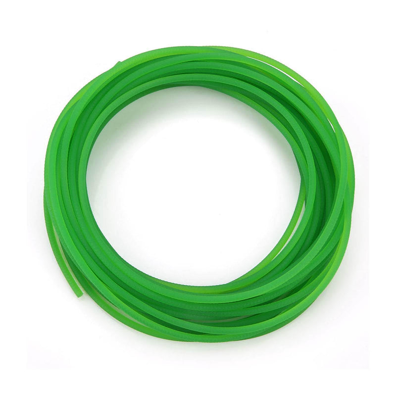 PU Transmission Belt 4mm x 10m, Polyurethane Round Belt High Performance for Drive Transmission Green (pu Polyurethane Belt) 4mm*10m pu polyurethane belt