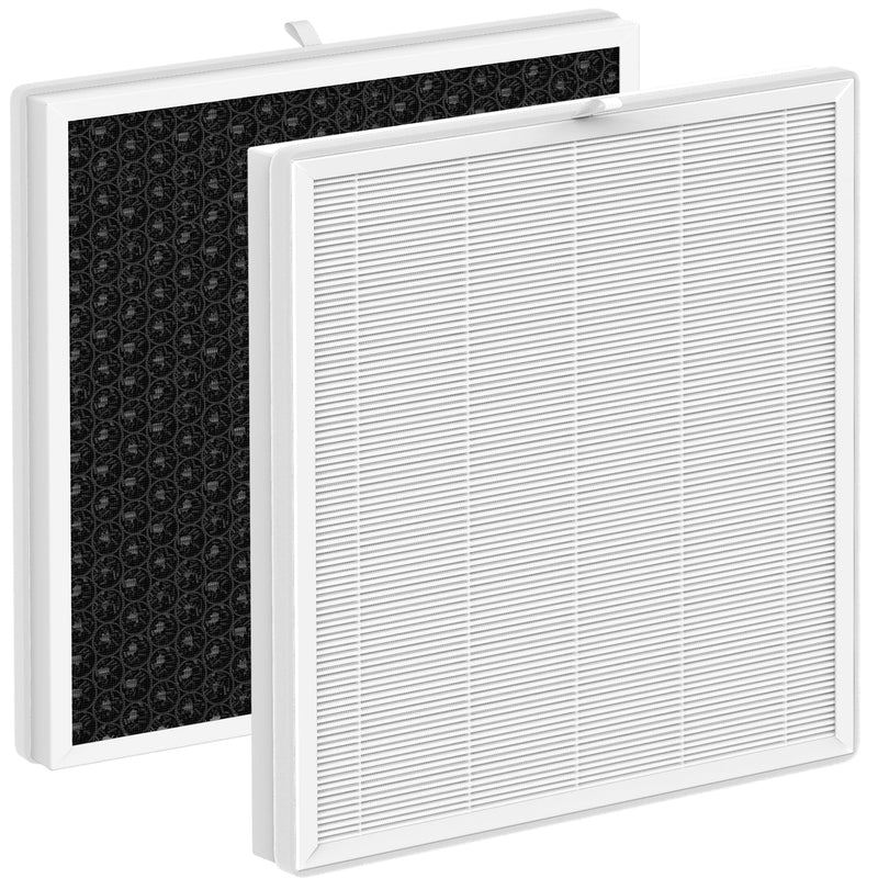 Replacement Filter Compatible with LAMPICK Cleaner-A6 Air Purifier, 4-in-1 Air Filter Replacement, 2 Pack Original Filter