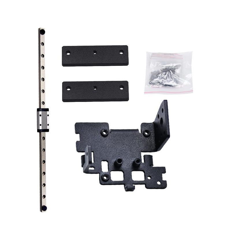 Creativity Ender3 V3 SE 3D Printer X Axis Upgrade kit MGN9H 300mm Linear Rail kit with Backplate for Ender3 V3 SE Upgrade kit Ender 3 V3 SE - X Rail