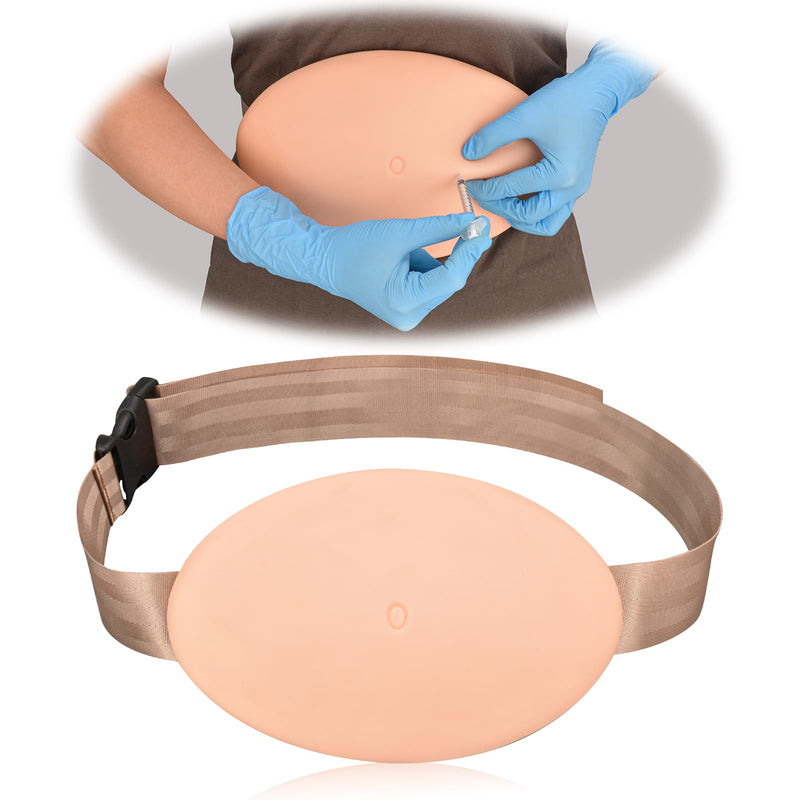SimCoach Belly Injection Simulator, Subcutaneous Injection Training Pad, Injection Practice Kit for Medical Education, Wearable Abdominal Injection Trainer for Diabetes Insulin Injection Practice