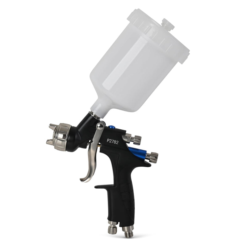 Dedoes - 1.3 mm HVLP Spray Gun with 600 ml Plastic Cup - Easy Painting Tools - Professional Grade Paint Sprayer for Indoor or Outdoor Applications - Consistent Finish - Innovative Paint Supplies 175-225 mm Pattern Width