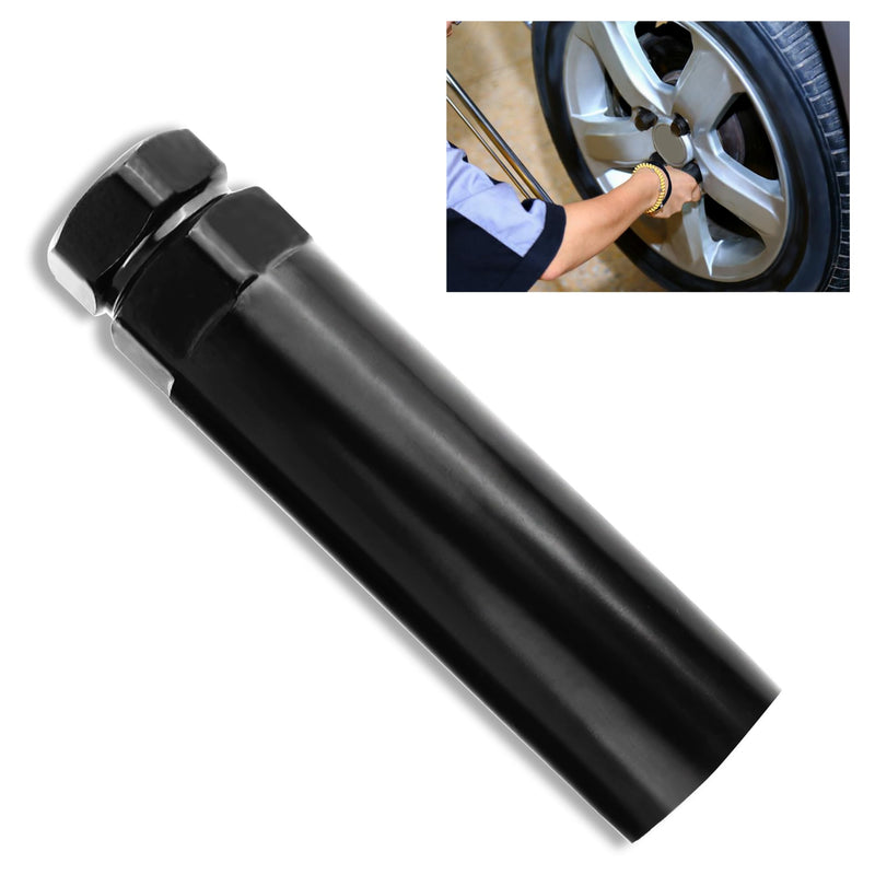 Large 6 Spline Lug Nut Socket,Wheel Lock Key Replacement for Aftermarket 6 Spline Lug Nut,Wheel Lock Removal Tool for 21 mm(13/16 Inch)&22 mm(7/8 Inch) Hex Socket Wrench (Large 6 Spline) Large 6 Spline