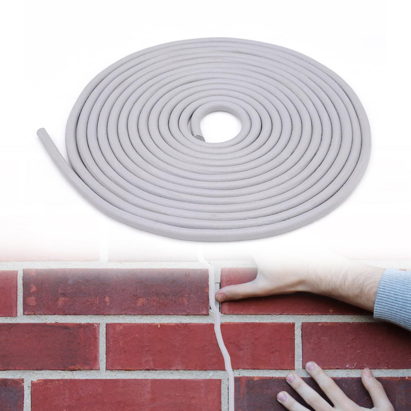 Backer Rod 1/8 Inch,Foam Backer Rod Caulk Saver for Gaps and Joint Concrete Filling,16.4Ft Grey Concrete Expansion Joint Filler (1/8 inch * 16.4 feet) 1/8 inch * 16.4 feet