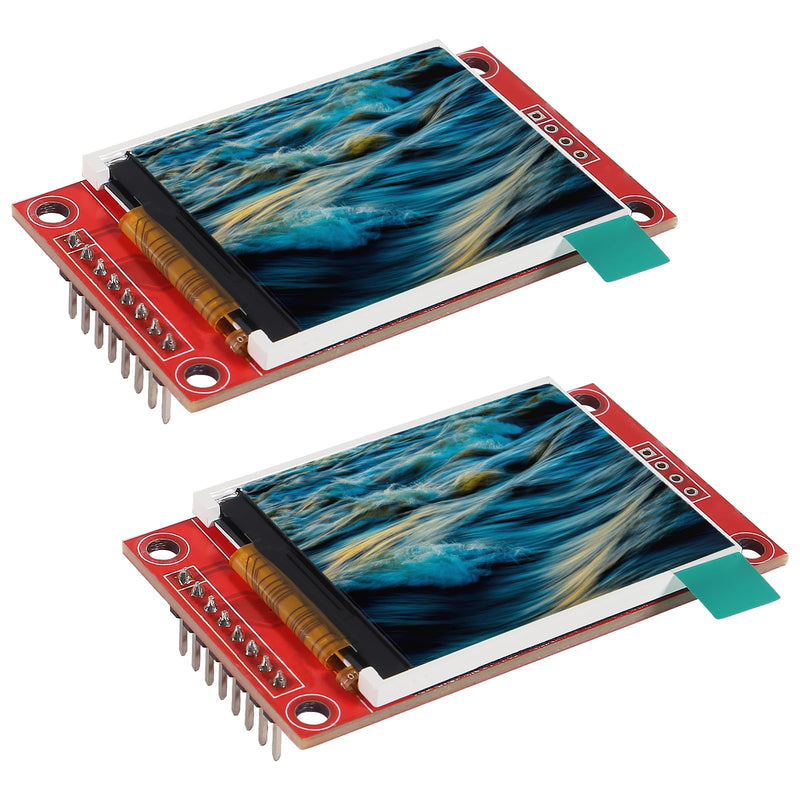 2pcs 1.8" SPI TFT LCD Display Screen Module ST7735 128×160 TFT LCD Screen Shield 3.3V 5.5V 51/AVR/STM32/ARM 8/16 bit for Arduino
