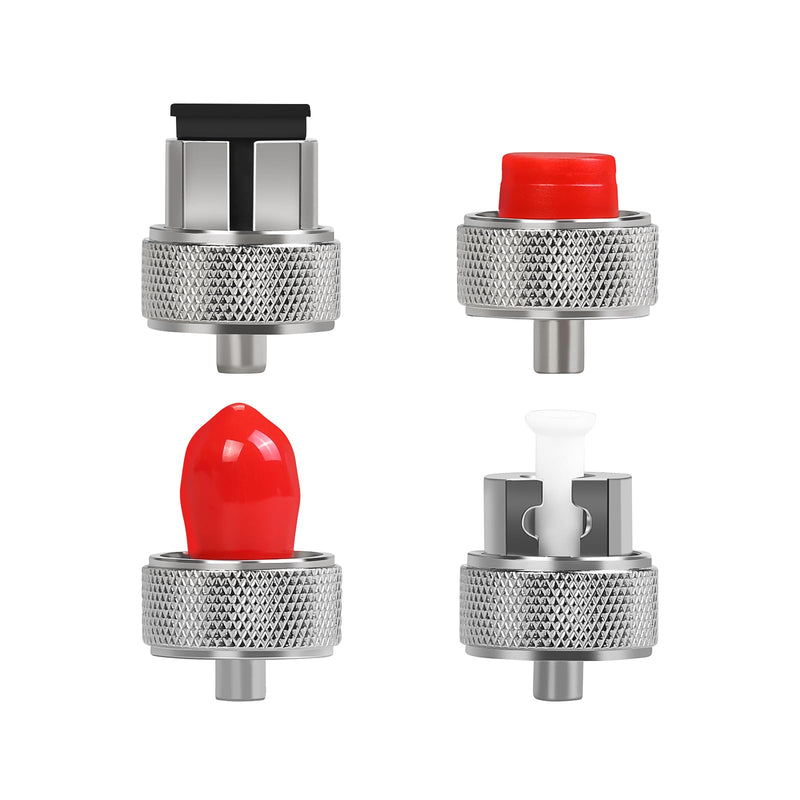OTDR SC/FC/ST/LC Adapter SC/UPC FC/UPC ST/UPC LC/UPC Connector Fiber Optic Adapter Interface Suitable for Single-Mode and Multi-Mode SC FC ST LC (UPC adapter)