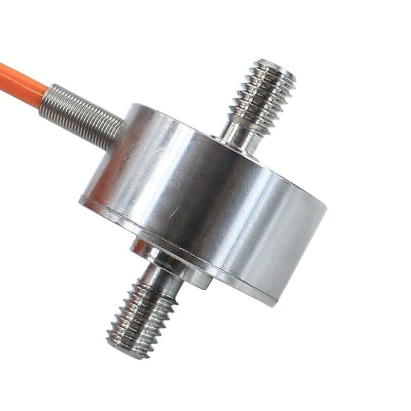 Load Cell Force Sensor, 0.1% High Precision Stainless Steel Tension Compression Sensor for Industrial Weighing & Force Measurement with 3m Cable (0-20KG) 20KG