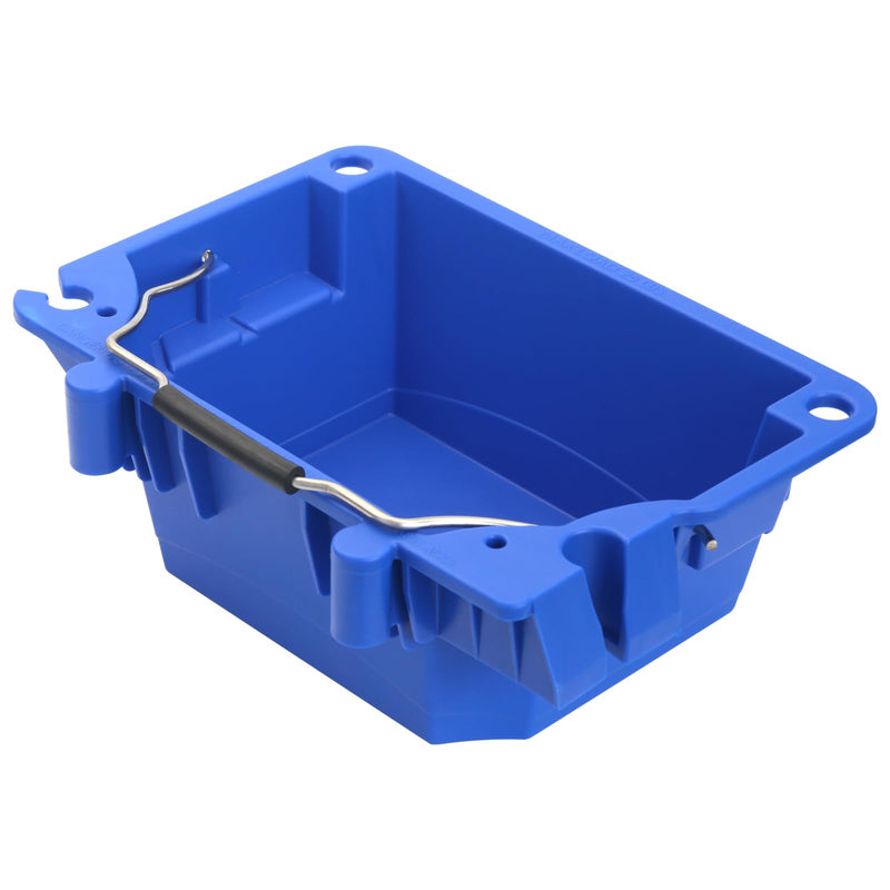 AC52-UB Ladder Bucket Ladder Accessories for Werner Ladder, Ladder Tool Holder Blue Ac52-ub