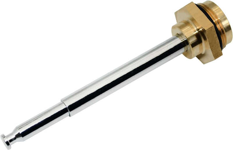 1394 Push Button Diverter Stem Part, Shower Diverter Valve Replacement Part, 4IN Metal