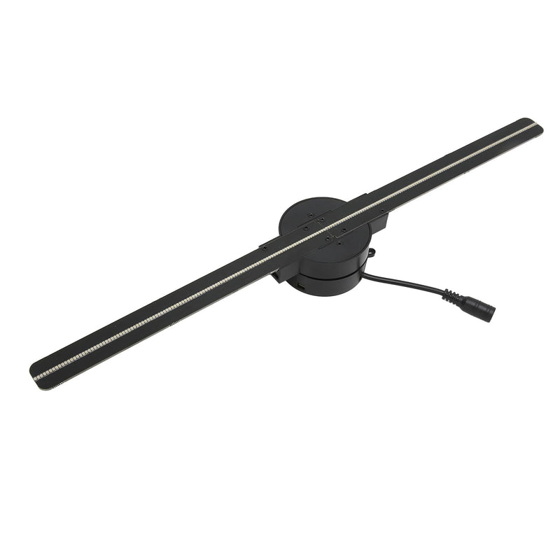 3D Hologram Fan with 224 LED Light Beads, Tabletop Holographic LED Ceiling Skylight Night Light 16.5in 2000 X 224 3D Projector for Business Store Advertising Party Shop (US US Plug