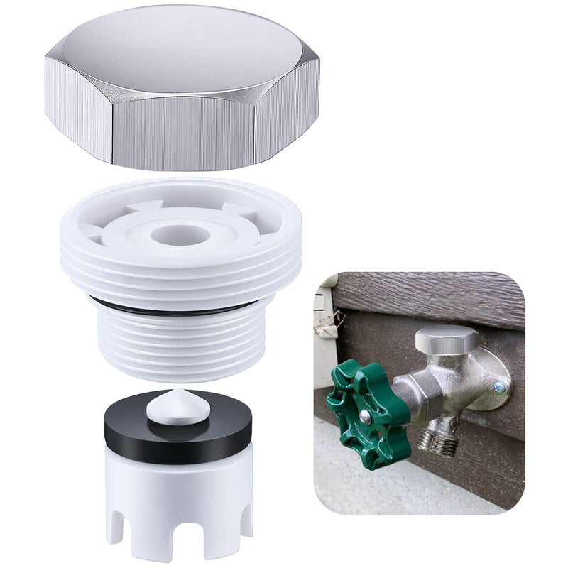 1 Pack Vacuum Breaker Repair Kit Replacement for VACVBKX1B Heavy Duty Metal Vacuum Breaker Replacement Kit for Traditional Anti Siphon Frost Free Sillcock Valves Anti Siphon Valve Repair Kit 1