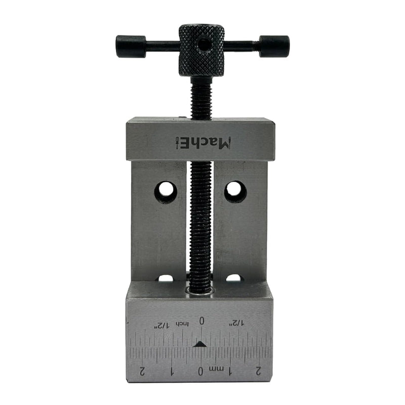 MachEl Mini 2"/50 mm Steel Vice Vise Precision Work Holding for Engineering Machine Tools