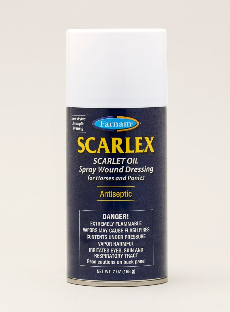 Farnam Scarlex Scarlet Oil Spray Wound Dressing for Horses and Ponies 7 Ounces - PawsPlanet Australia