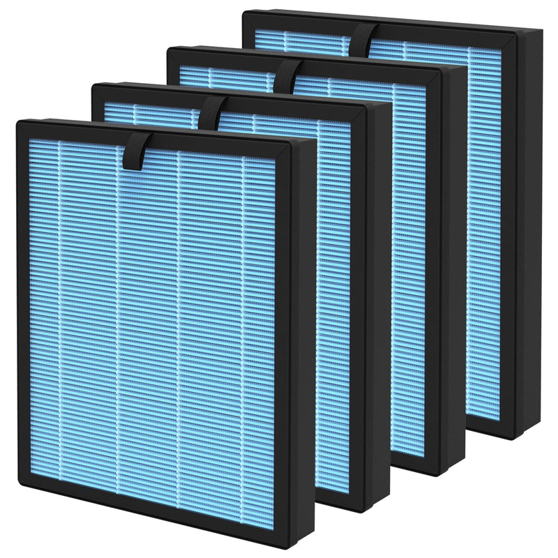 SAKEGDY MJ005H Replacement Filter for POMORON MJ005H Air Purifier 4 packs