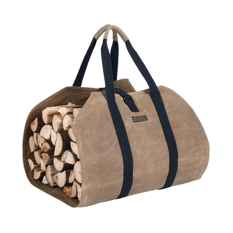 Firewood Carrier, Log Carrier for Firewood, Wood Carrying Bag for Firewood, Firewood Carriers with Handles for Fire Pit, Camping, BBQ Barbecue, Outdoor Activity