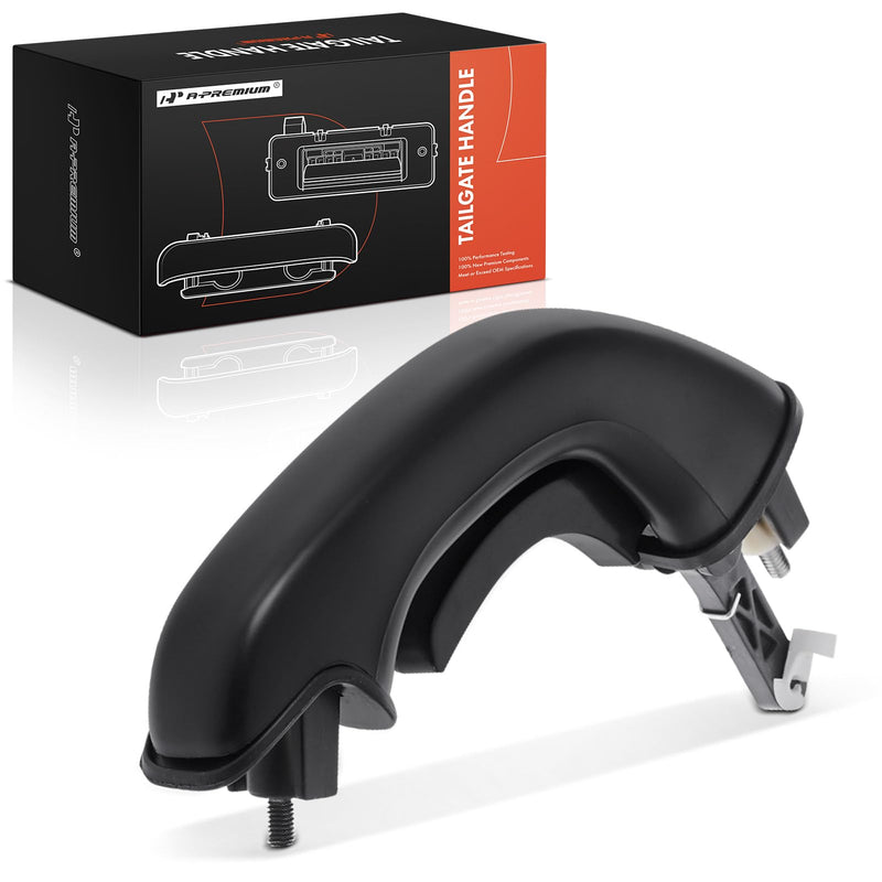 A-Premium Tailgate Handle Liftgate Latch Handle Compatible with Hyundai Santa Fe 2005 2006, Primed Black, Replace# 8126026100