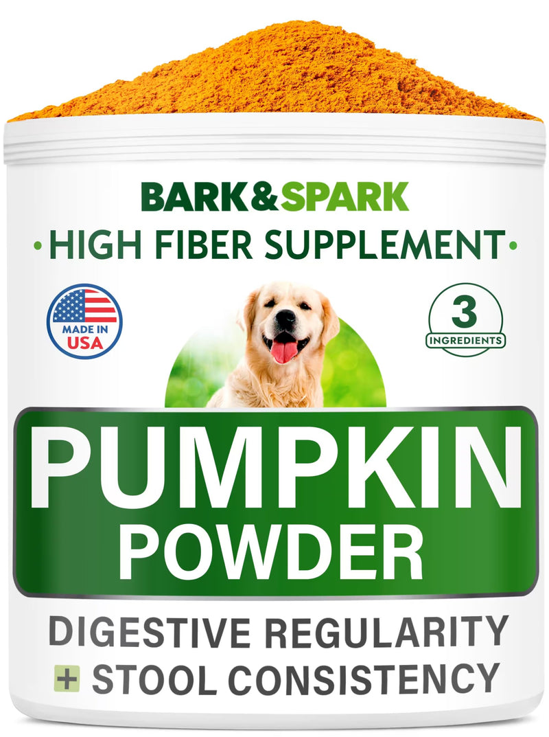 Pumpkin for Dogs - Apple, Pumpkin Seeds and Pumpkin Fruit - Fiber Supplement and Stool Softener - Diarrhea, Constipation, Upset Stomach, Food Sensitivity - Improve Digestion - 8oz Apple Flavor - PawsPlanet Australia